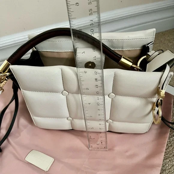 Radley London Hyde Road Padded Ivory Leather Multiway Grab Hand Bag - Picture 7 of 15